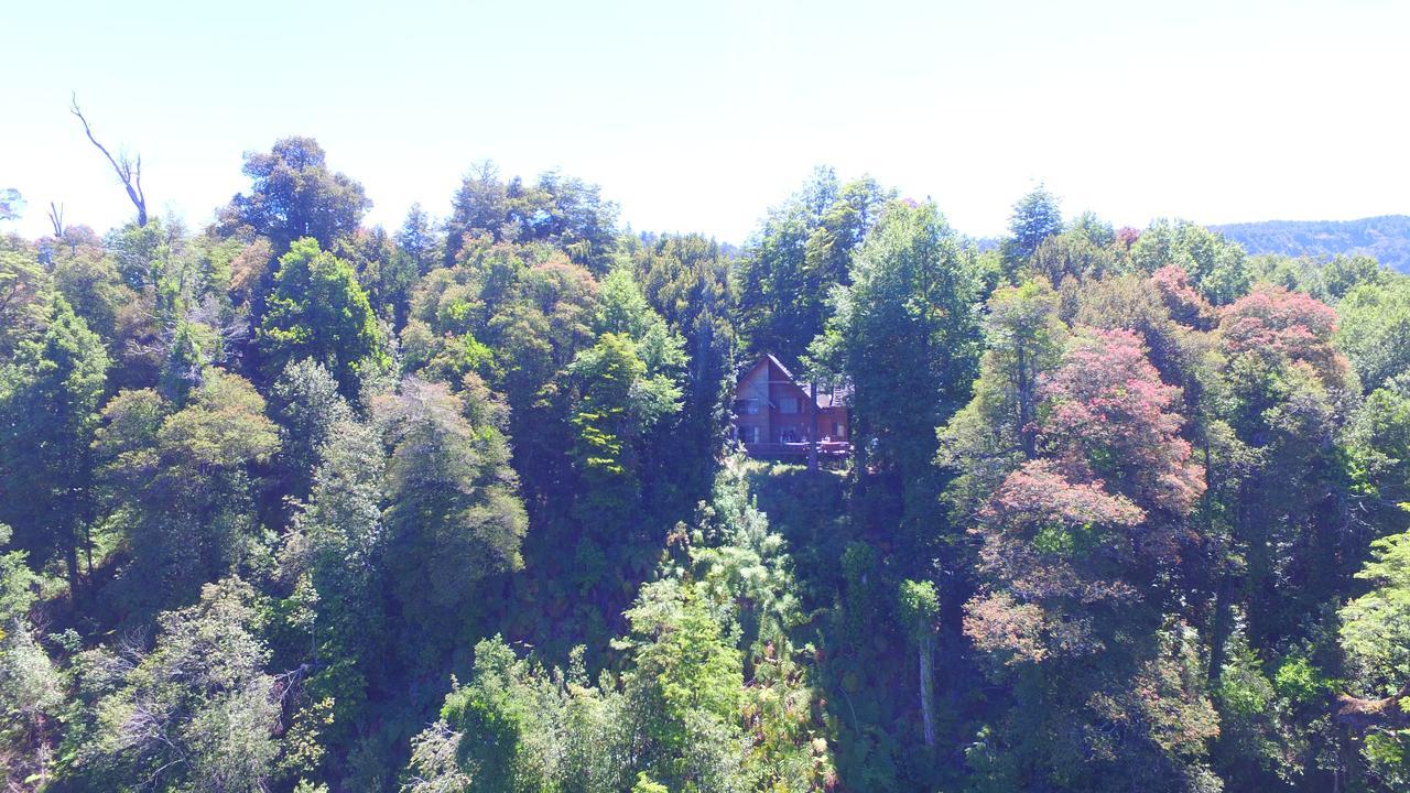 Cabana Rustica Patagonia Chilena Coñaripe Buitenkant foto